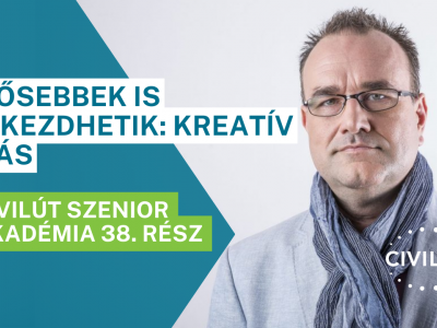 Civilút Szenior Akadémia 38. rész - Idősebbek is elkezdhetik: kreatív írás