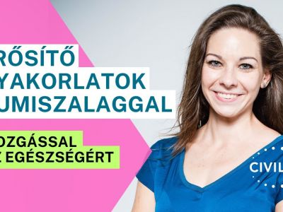 Erősítő gyakorlatok gumiszalaggal