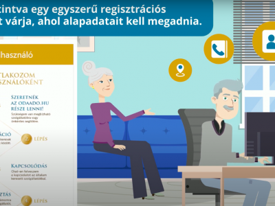 Odaadó regisztráció egyszerűen időseknek