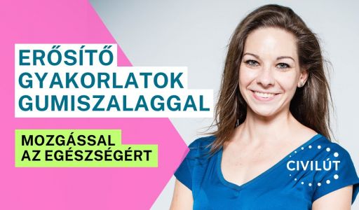 Erősítő gyakorlatok gumiszalaggal