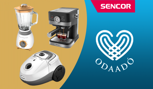 Kedvezményes Sencor termékekhez juthat az Odaadóval – Ne hagyja ki!